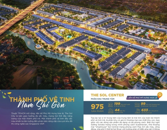 KHU ĐÔ THỊ THE SOL CITY - CẦN GIUỘC, LONG AN